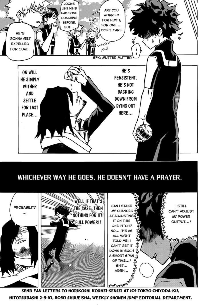 My Hero Academia, Chapter 6 - What I can do for now image 17