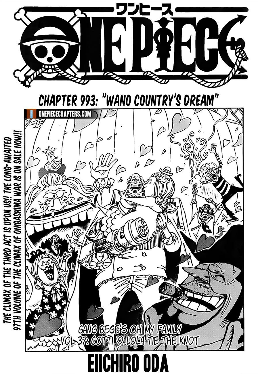 One Piece, Chapter 993 image 01