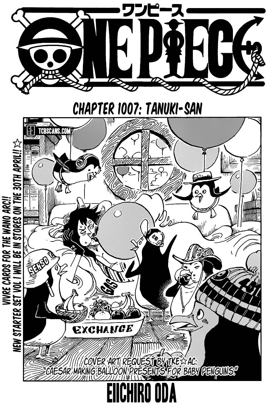 One Piece, Chapter 1007 image 01