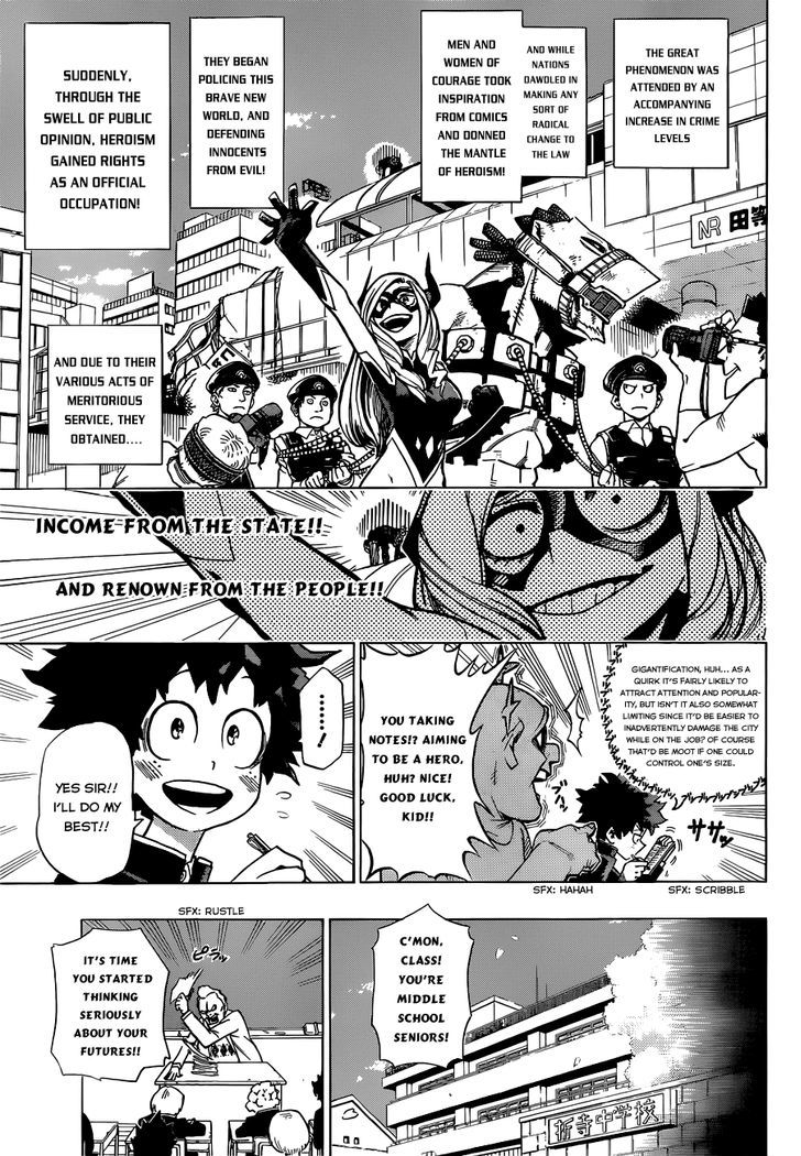 My Hero Academia, Chapter 1 - Midoriya Izuku The Origin image 09