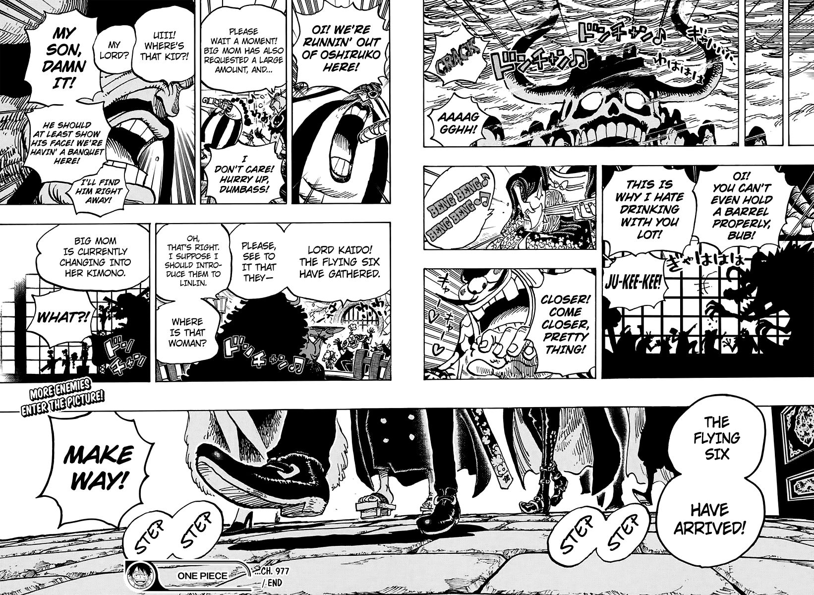 One Piece, Chapter 977 - This Party