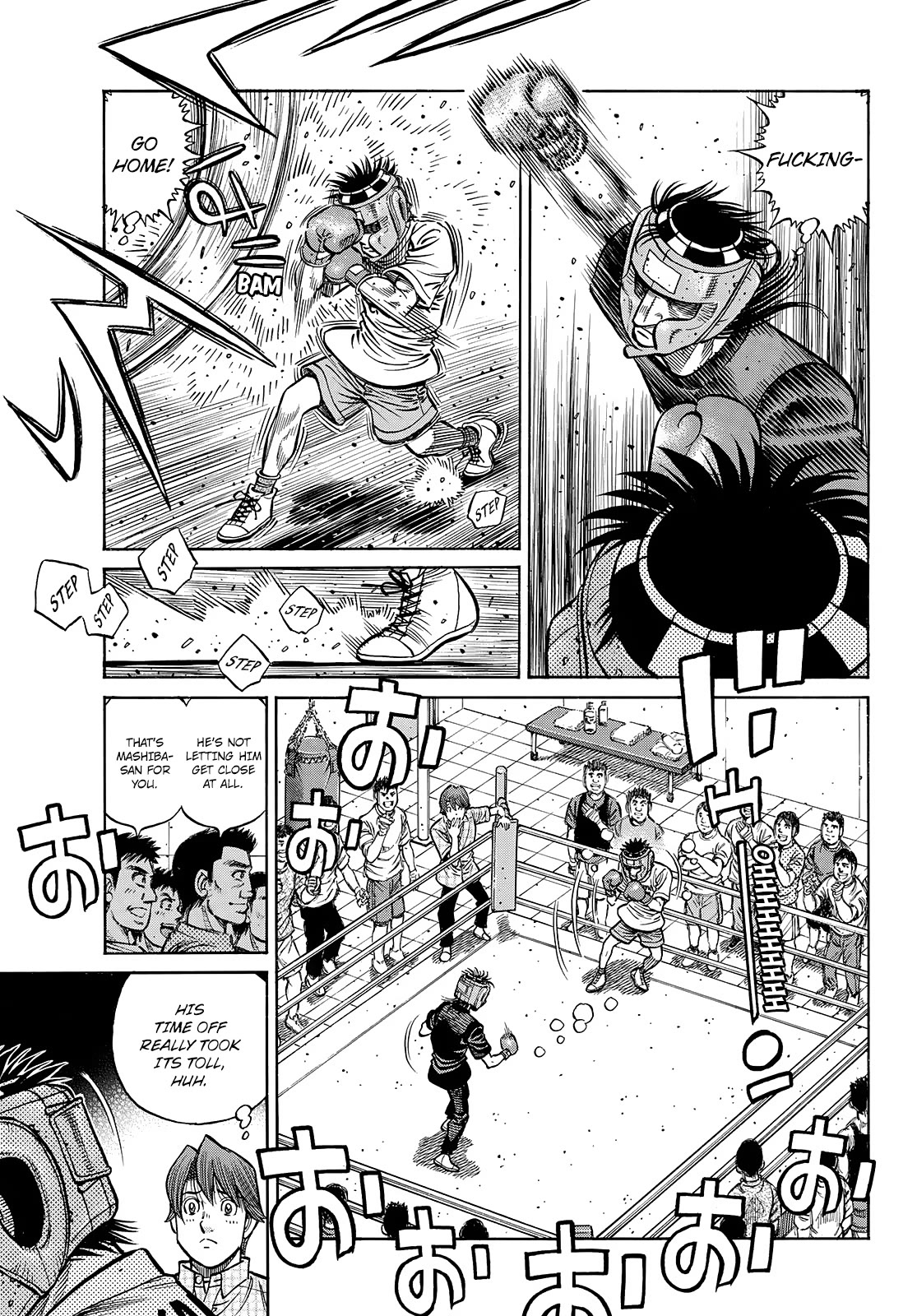 Hajime no Ippo, Chapter 1435 His Sparring Partner is a Southpaw image 09