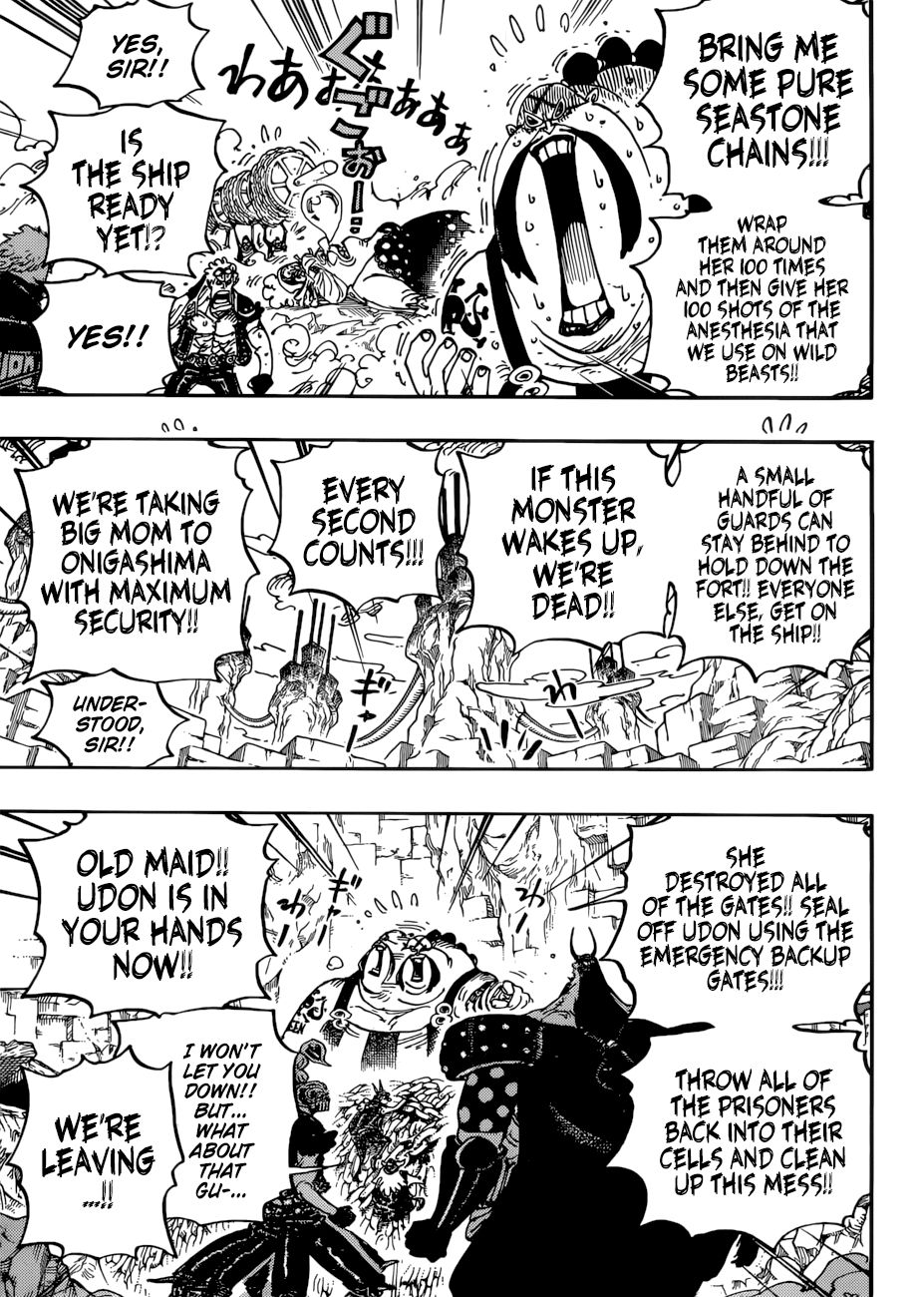 One Piece, Chapter 947 - Queen