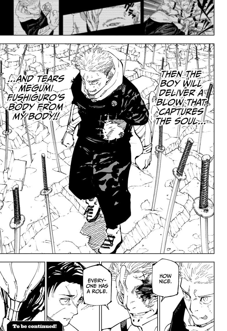 Jujutsu Kaisen, Chapter 249 image 18