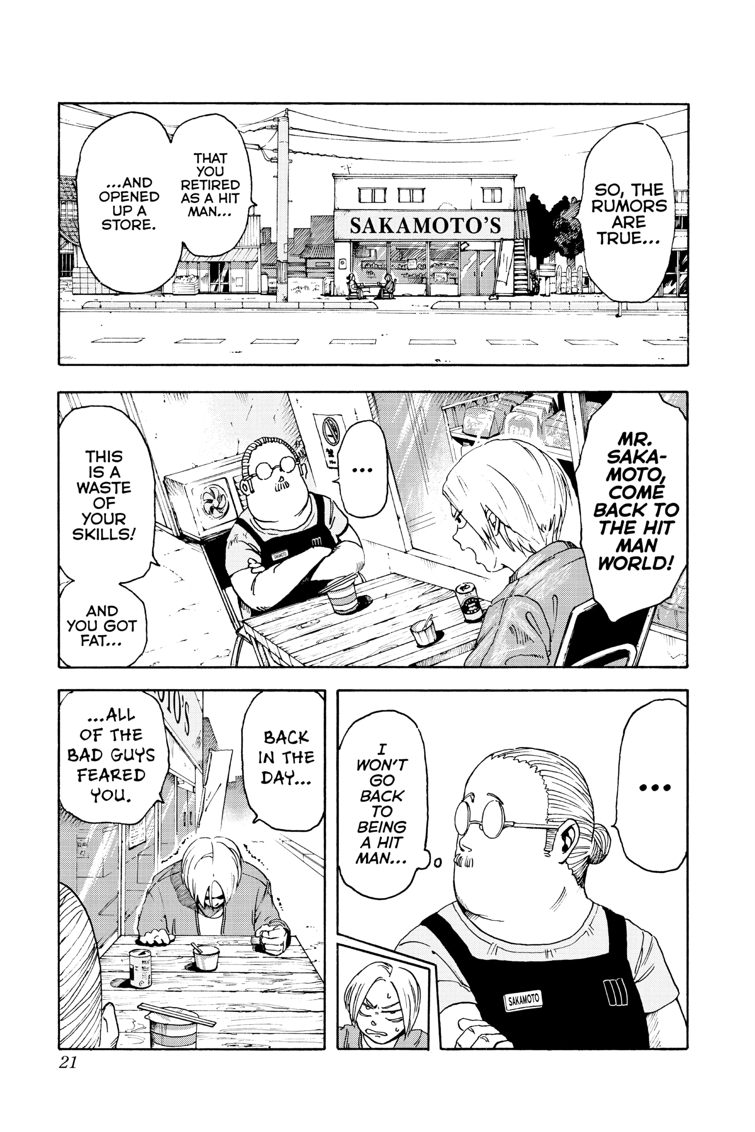 Sakamoto Days, Chapter 1 image 21