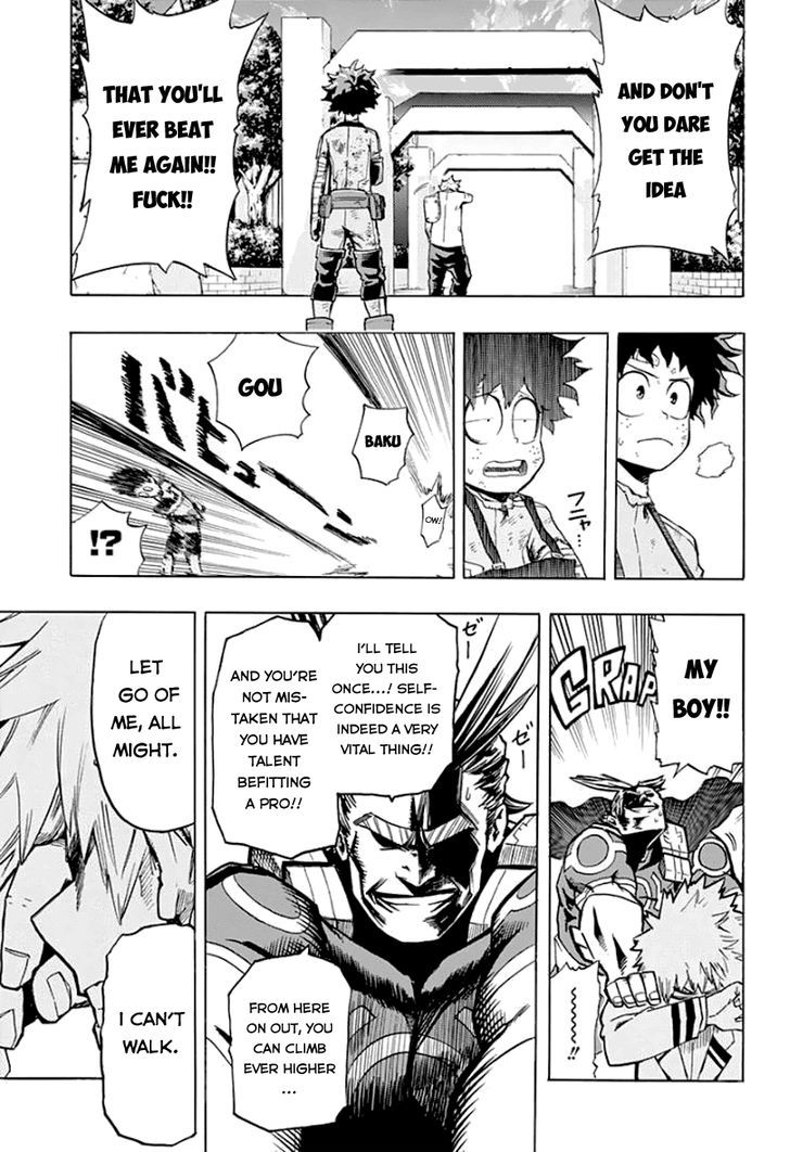 My Hero Academia, Chapter 11 - Bakugou