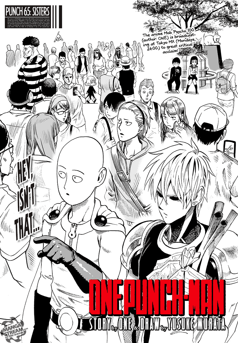 One Punch Man, Chapter 65 image 01