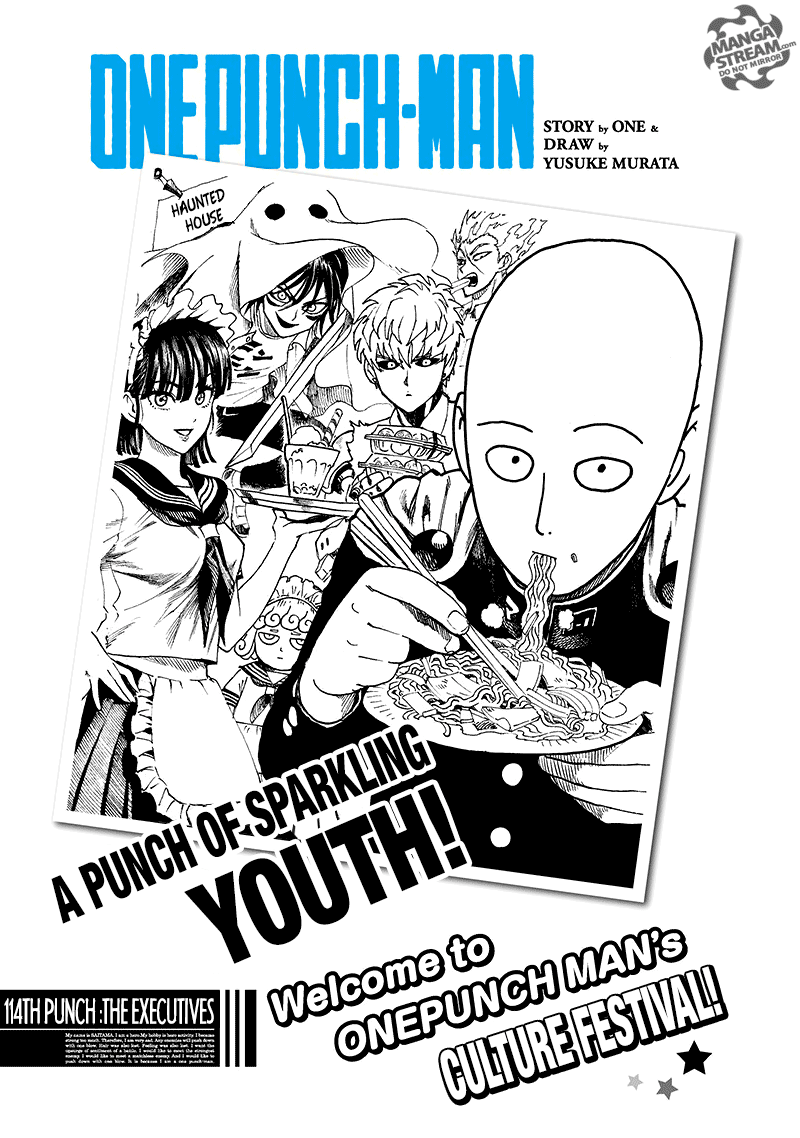 One Punch Man, Chapter 114 image 01