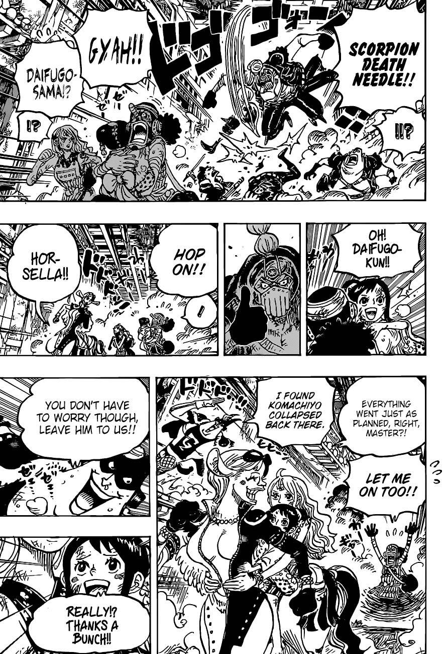 One Piece, Chapter 1018 image 04