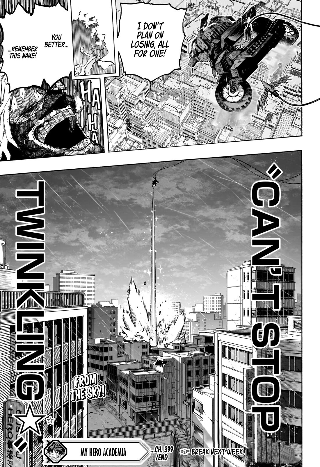 My Hero Academia, Chapter 399 image 15