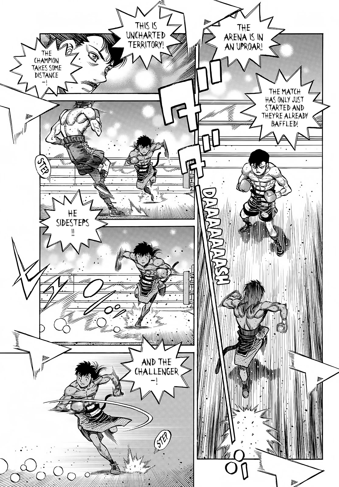 Hajime no Ippo, Chapter 1394 Every Which Way image 04