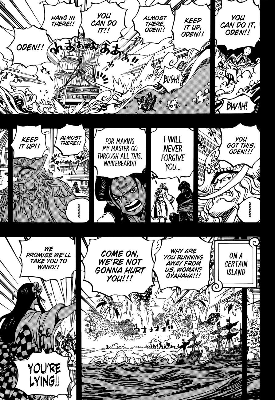 One Piece, Chapter 964 - Oden