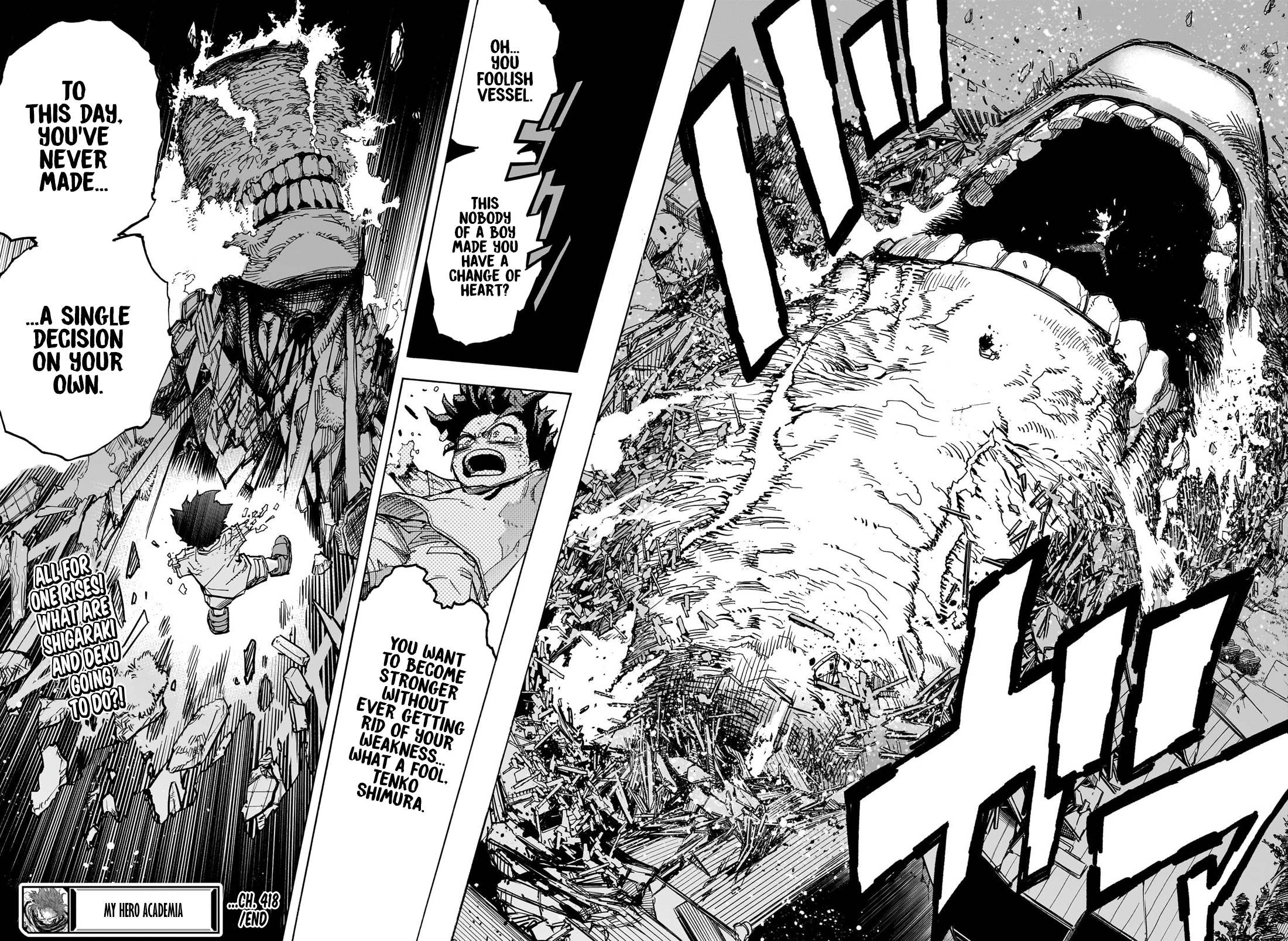 My Hero Academia, Chapter 418 image 14