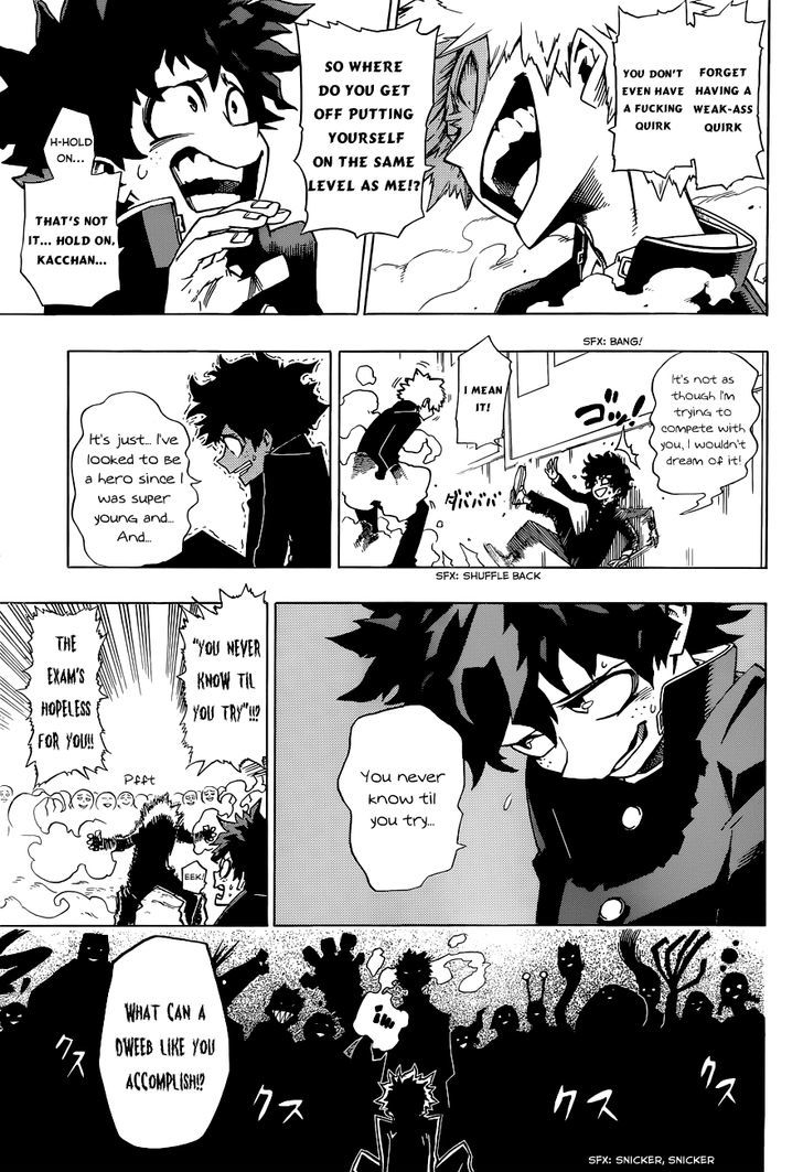 My Hero Academia, Chapter 1 - Midoriya Izuku The Origin image 13