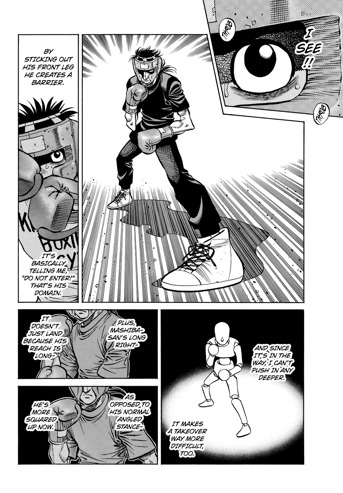 Hajime no Ippo, Chapter 1439 Perfect Sparring image 03