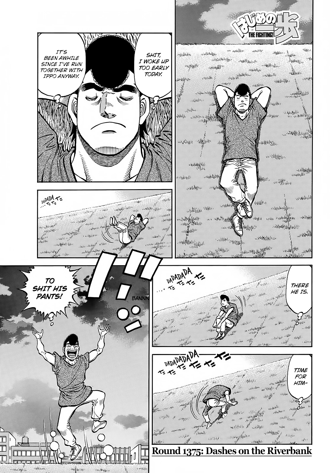 Hajime no Ippo, Chapter 1376 Dashes on the Riverbank image 01