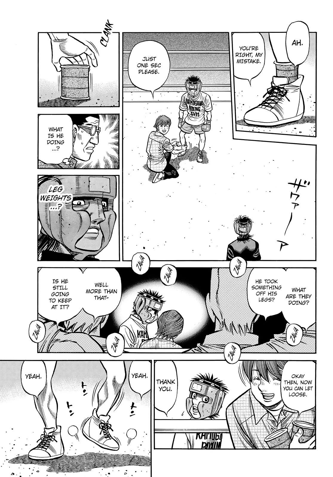 Hajime no Ippo, Chapter 1435 His Sparring Partner is a Southpaw image 11
