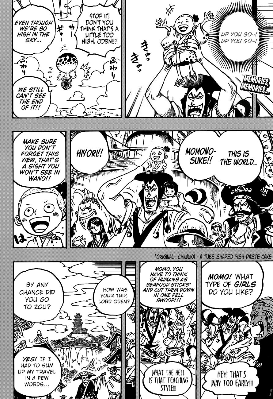 One Piece, Chapter 973 - The Kouzuki Clan image 03