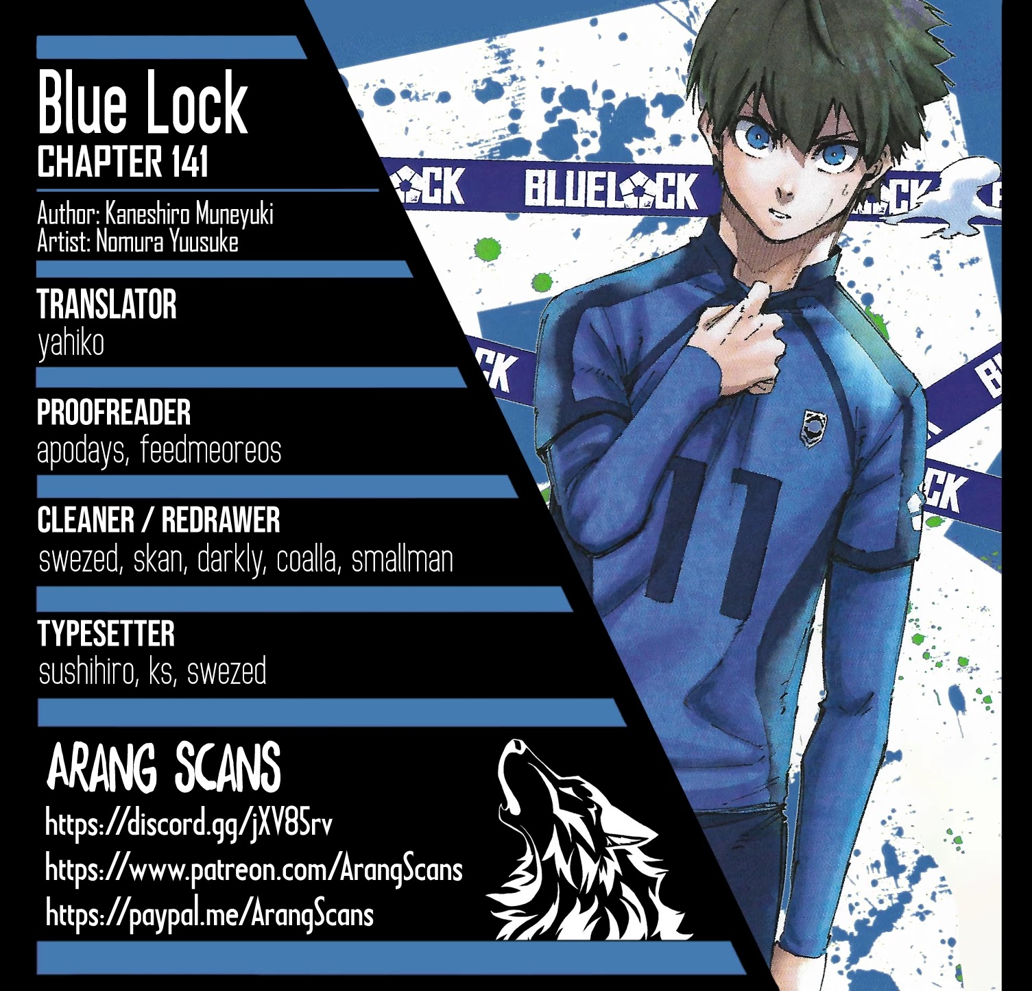 Blue Lock, Chapter 141 Monster Trance image 01