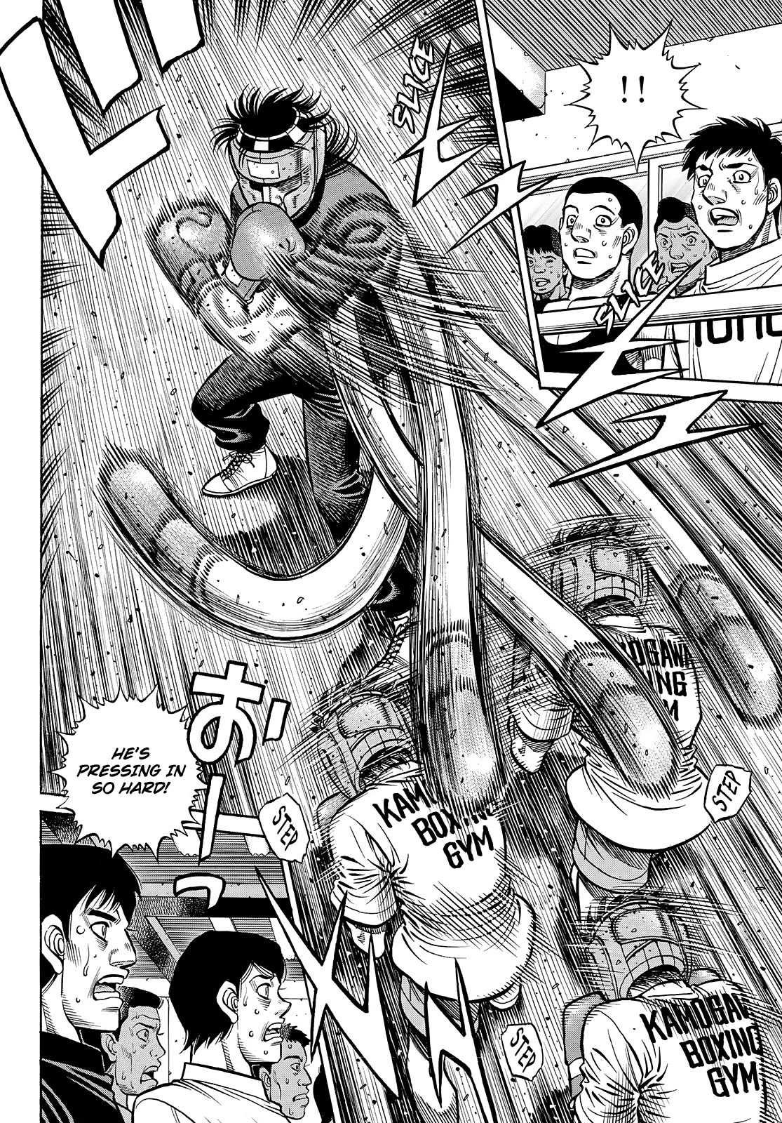Hajime no Ippo, Chapter 1435 His Sparring Partner is a Southpaw image 06