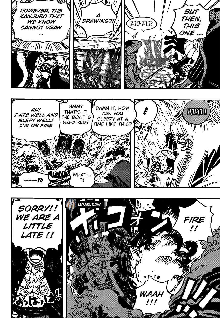 One Piece, Chapter 974 - Onward to Onigashima!! image 13