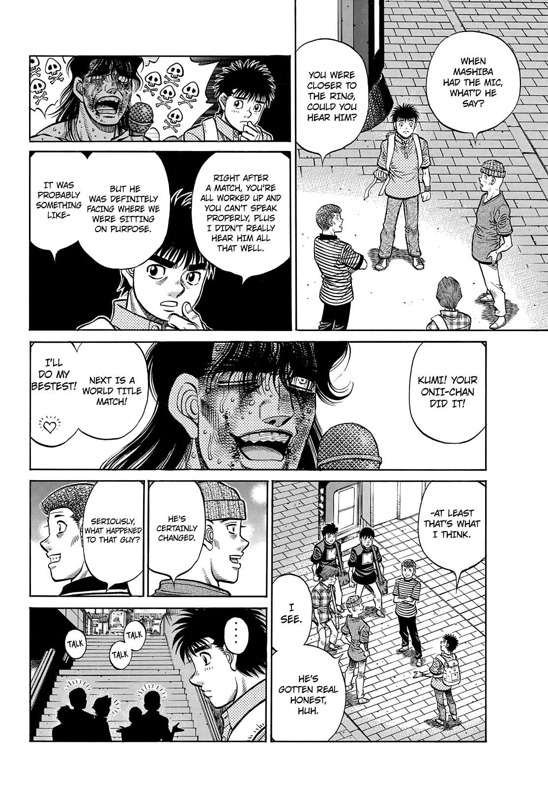 Hajime no Ippo, Chapter 1375 The Day He