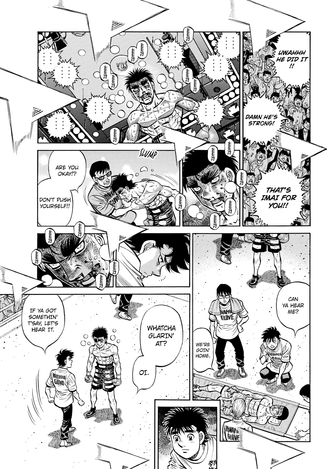 Hajime no Ippo, Chapter 1357 A Battle of Wills image 13