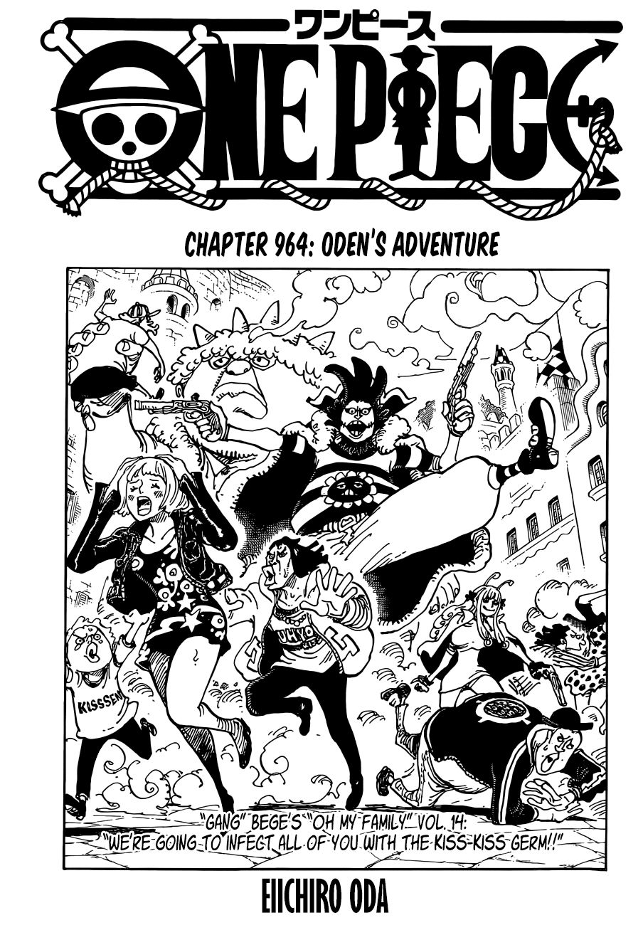 One Piece, Chapter 964 - Oden