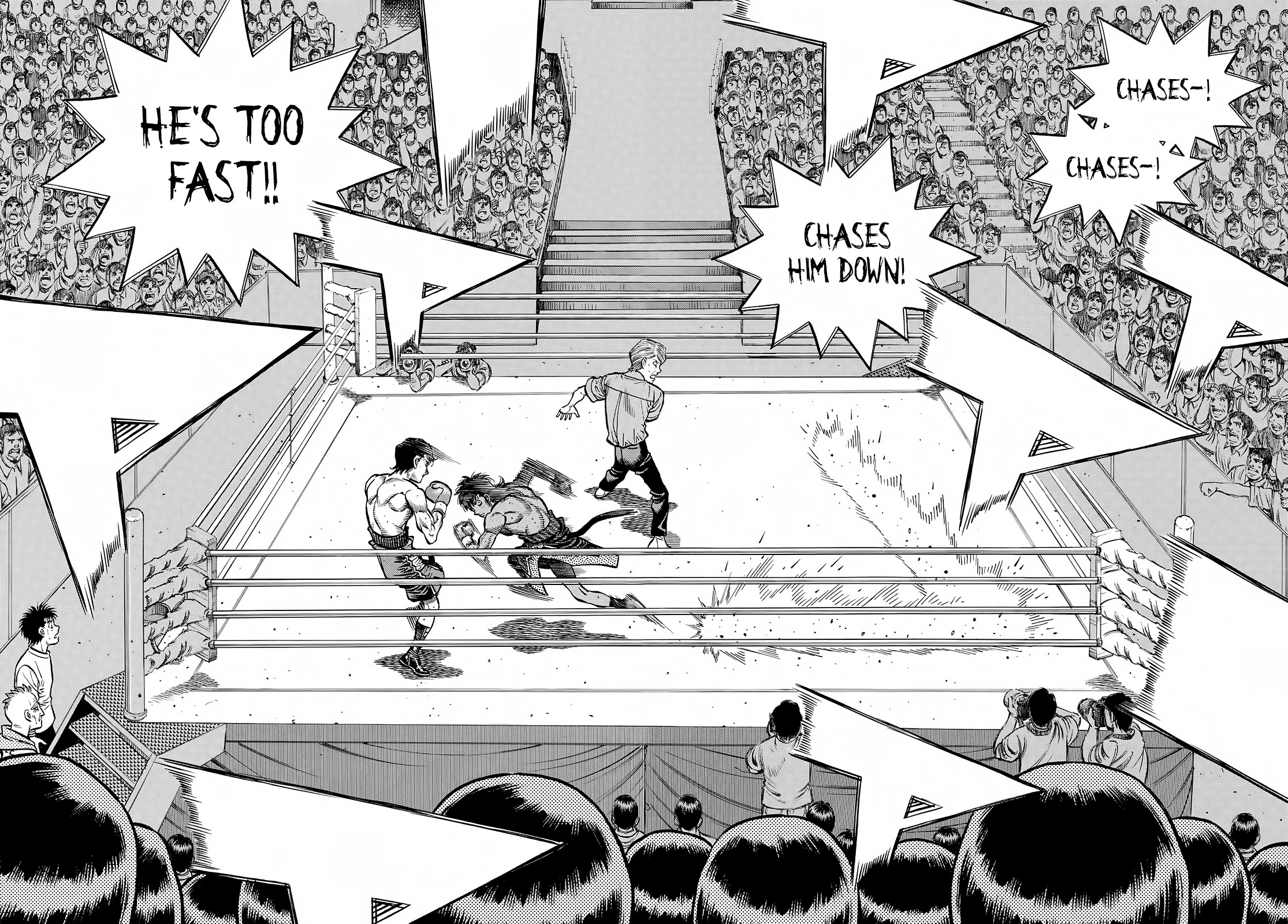 Hajime no Ippo, Chapter 1394 Every Which Way image 05