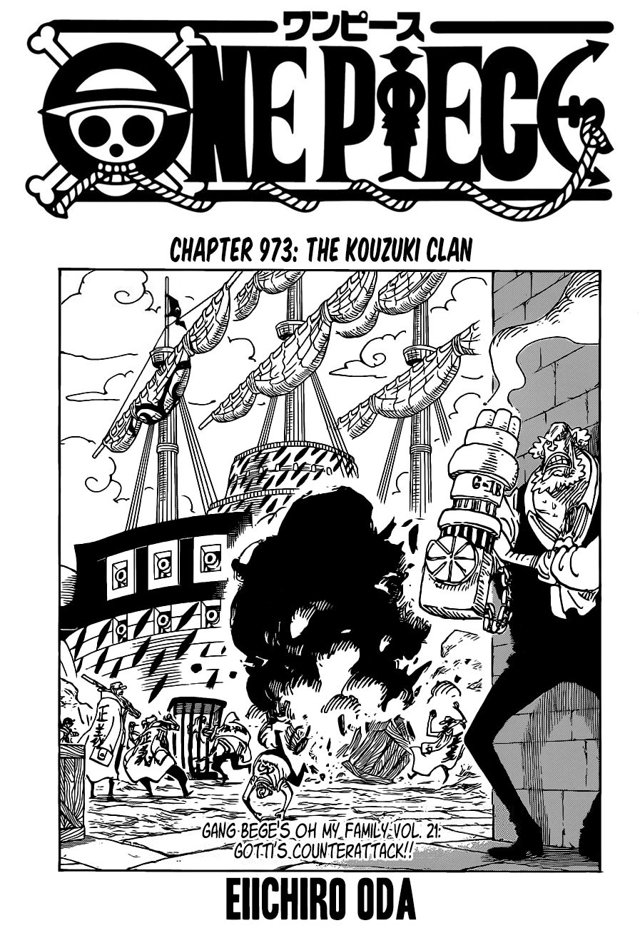 One Piece, Chapter 973 - The Kouzuki Clan image 02