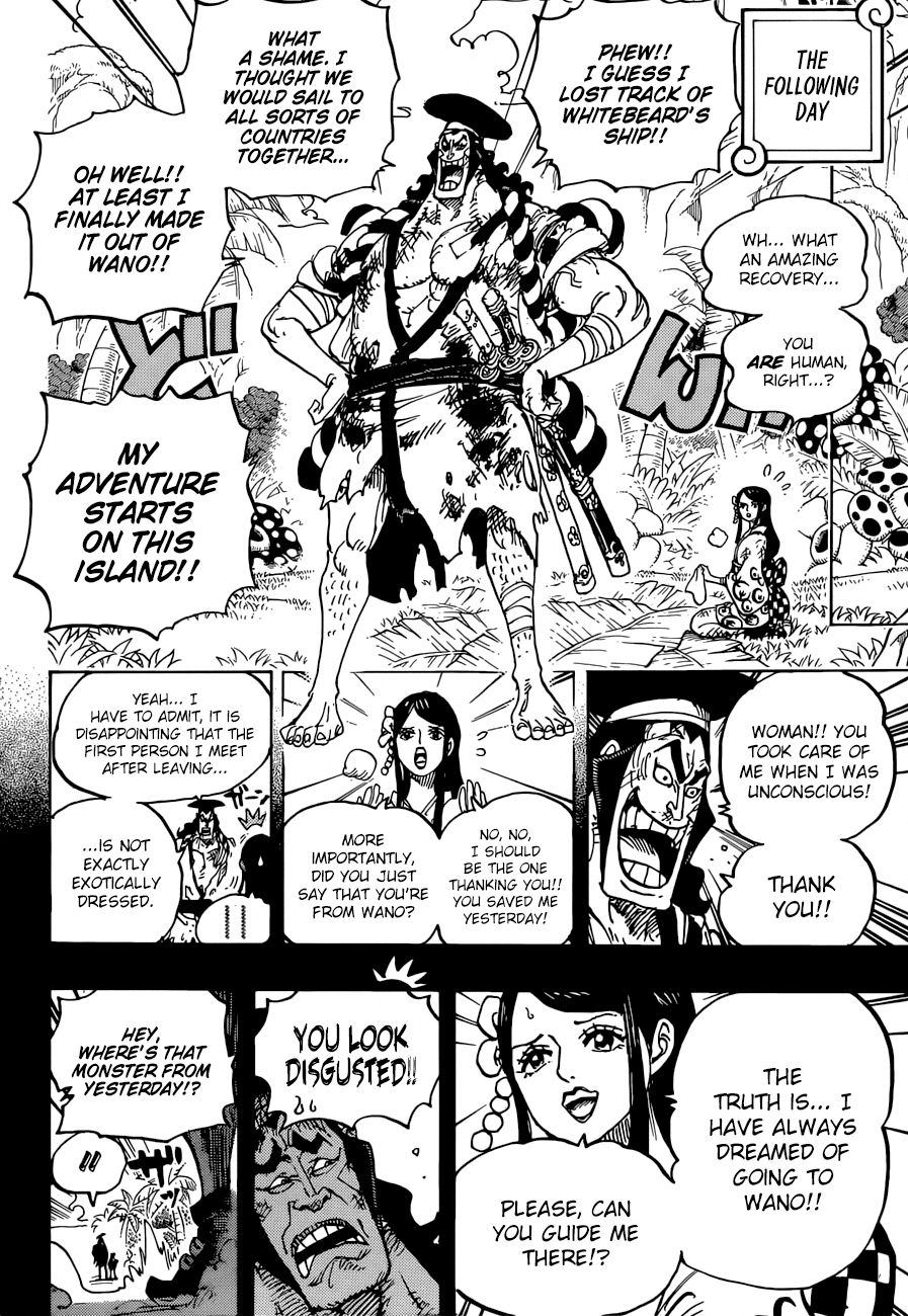 One Piece, Chapter 964 - Oden