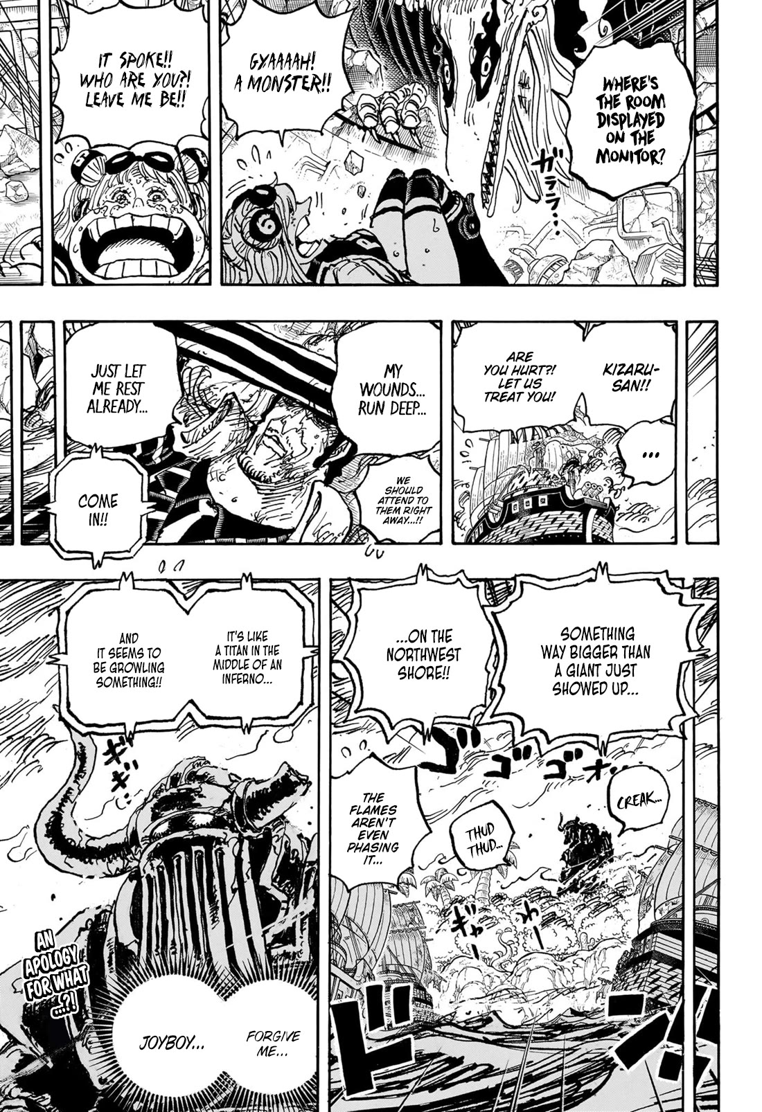 One Piece, Chapter 1111 The Sun