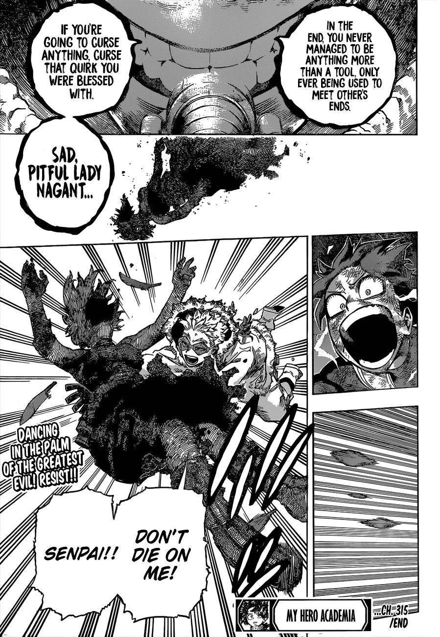 My Hero Academia, Chapter 315 - chapter 315 image 16