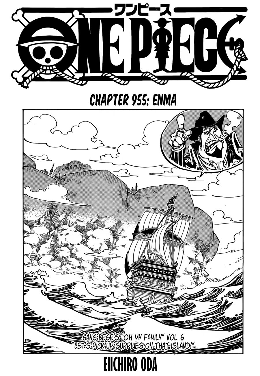 One Piece, Chapter 955 - Enma image 01