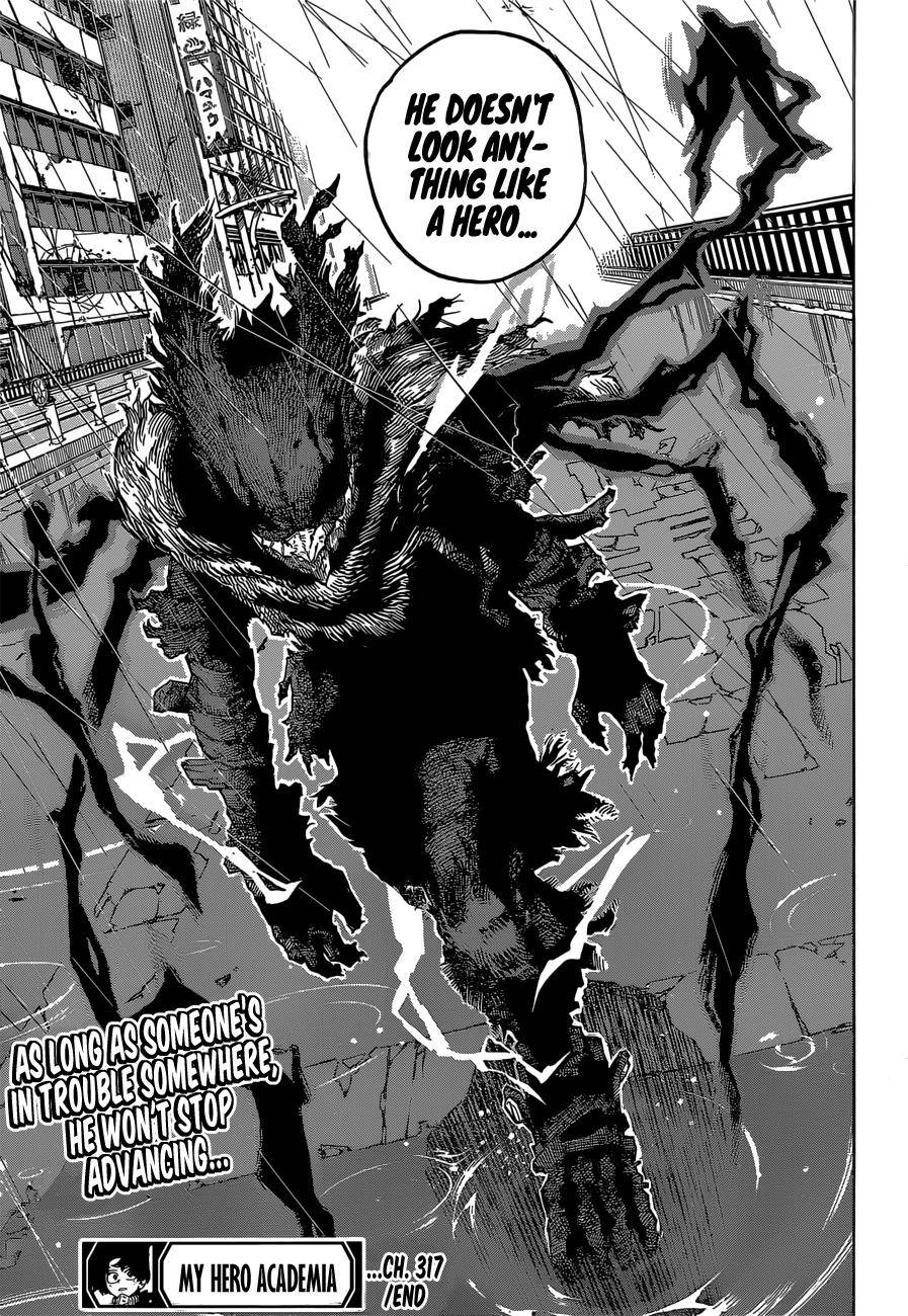 My Hero Academia, Chapter 317 image 16