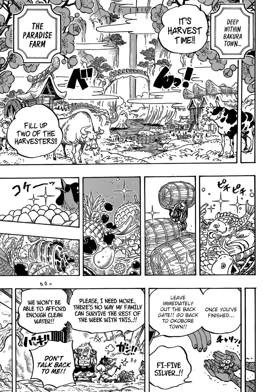 One Piece, Chapter 917 - The Treasure Ship of Provisions image 04