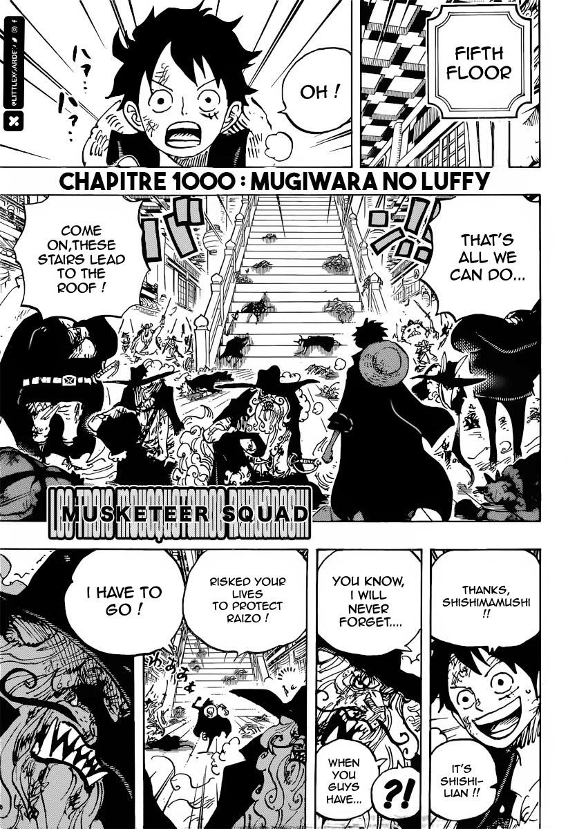 One Piece, Chapter 1000 image 01