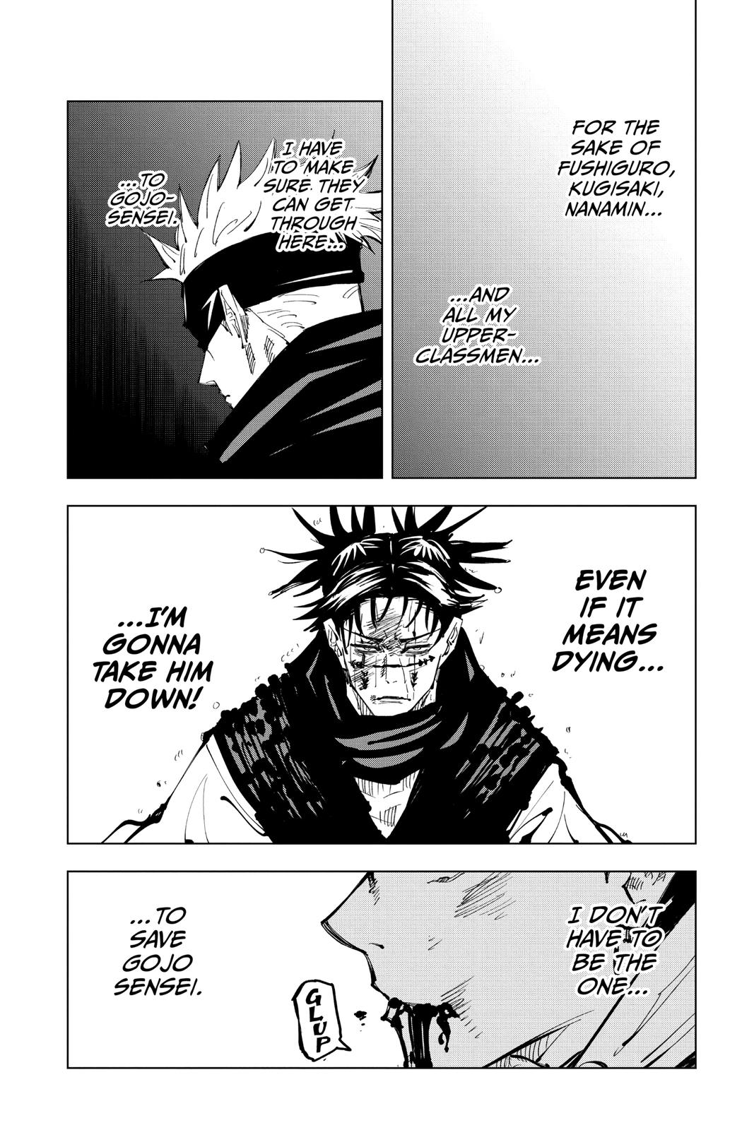 Jujutsu Kaisen, Chapter 105 image 04