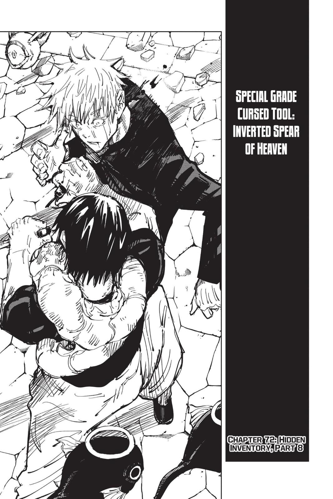 Jujutsu Kaisen, Chapter 72 image 01