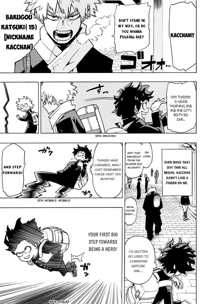 My Hero Academia, Chapter 3 - Entrance Exam image 05