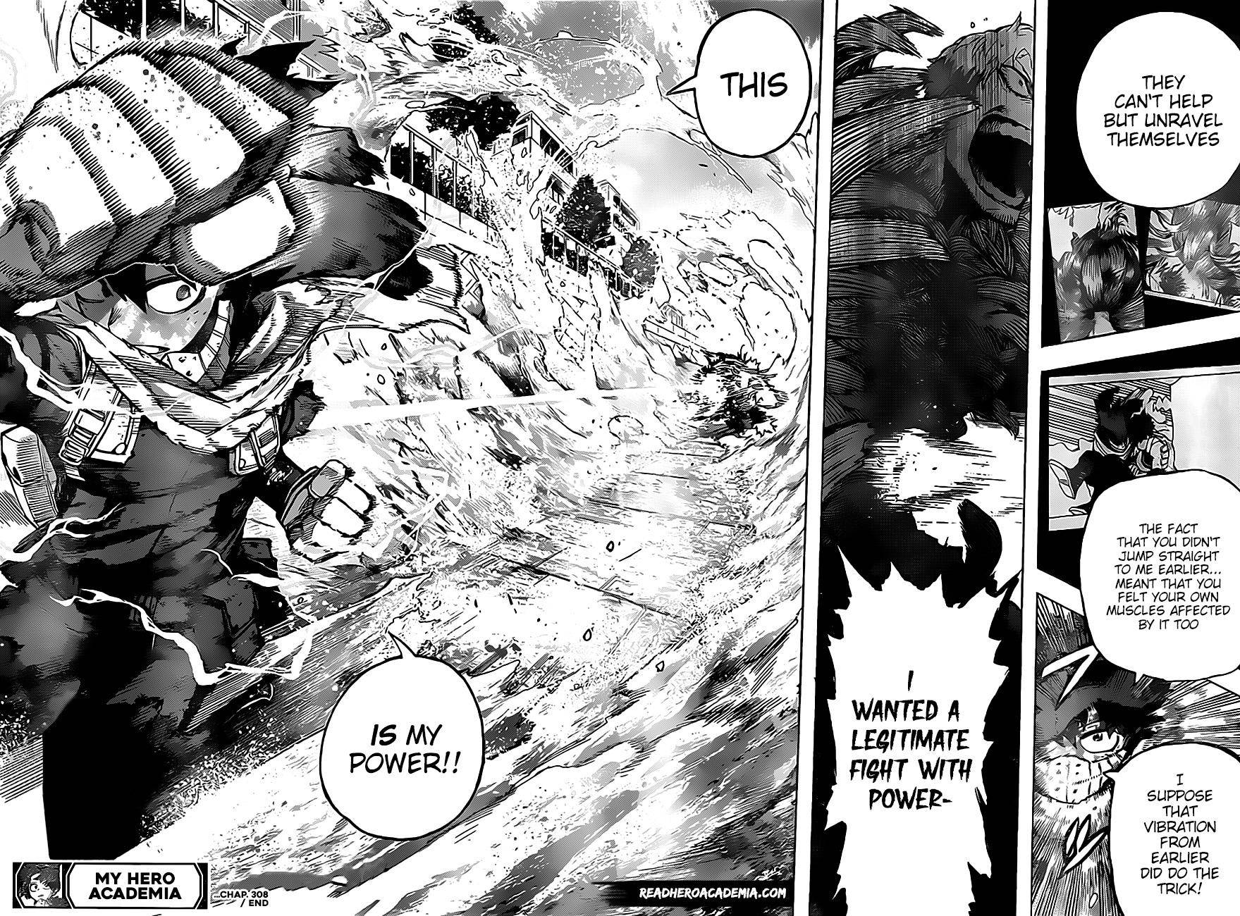 My Hero Academia, Chapter 308 image 14