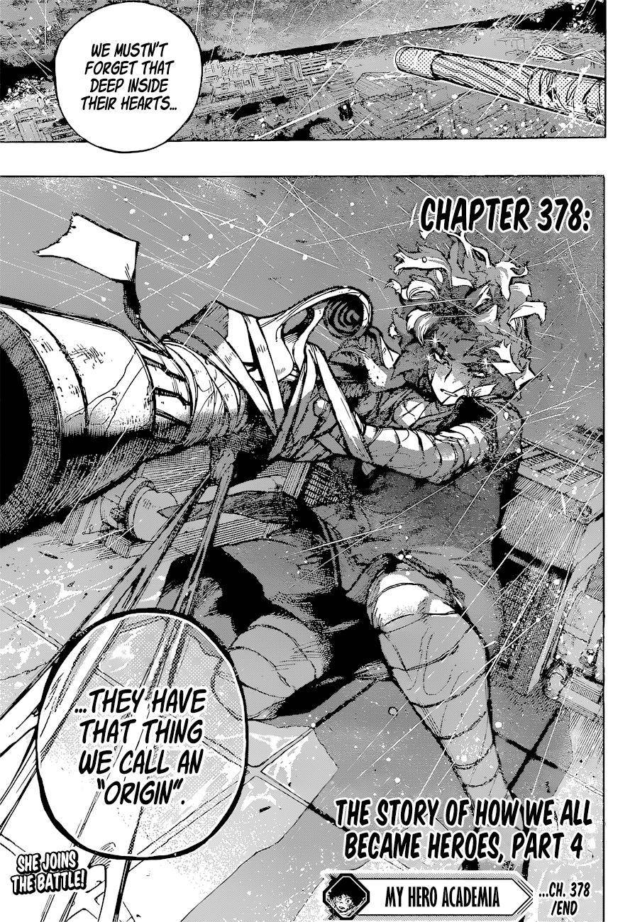 My Hero Academia, Chapter 378 image 15