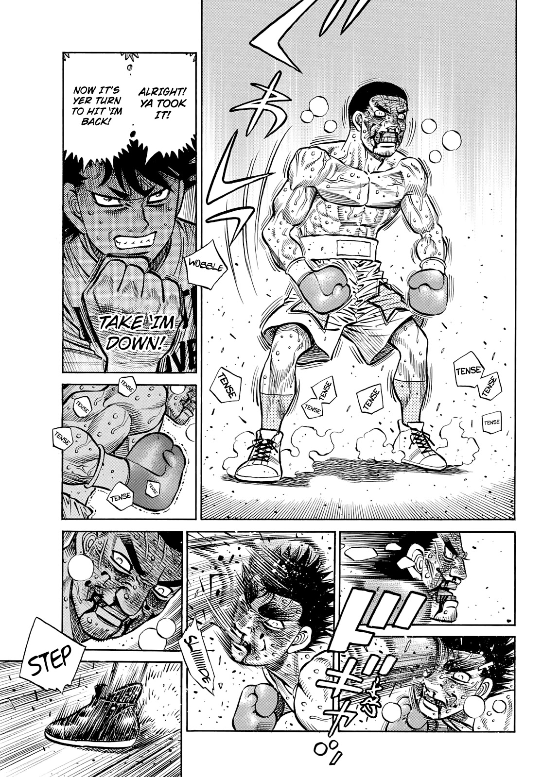 Hajime no Ippo, Chapter 1357 A Battle of Wills image 07