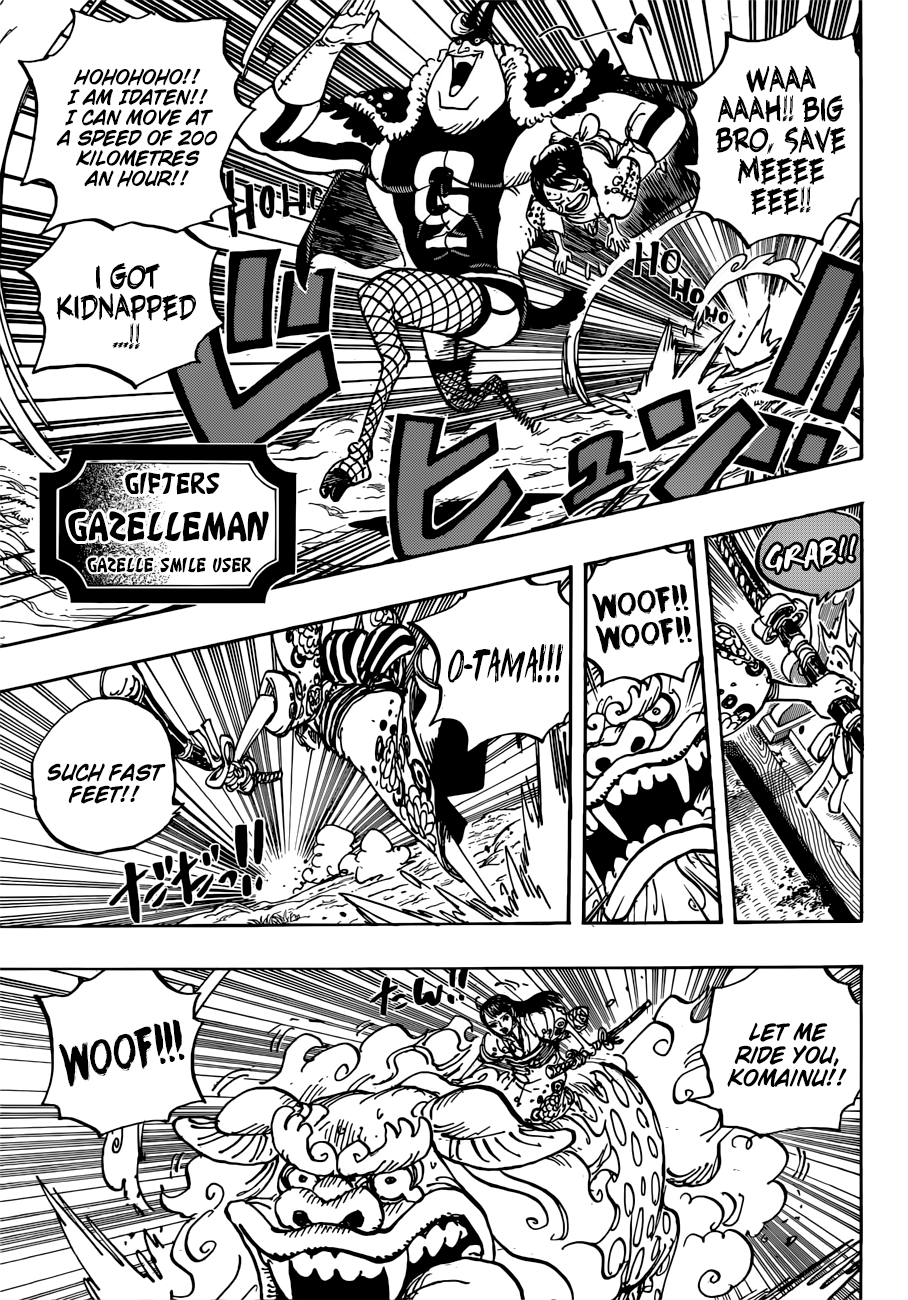 One Piece, Chapter 914 - Okobore, The Town of Leftovers image 14