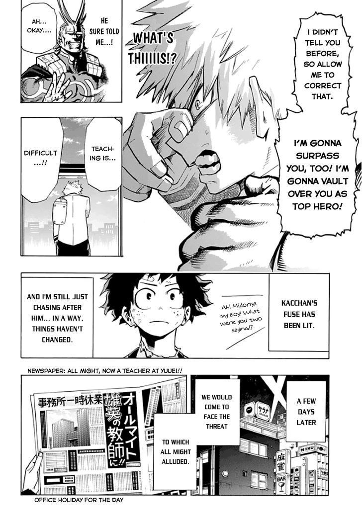 My Hero Academia, Chapter 11 - Bakugou