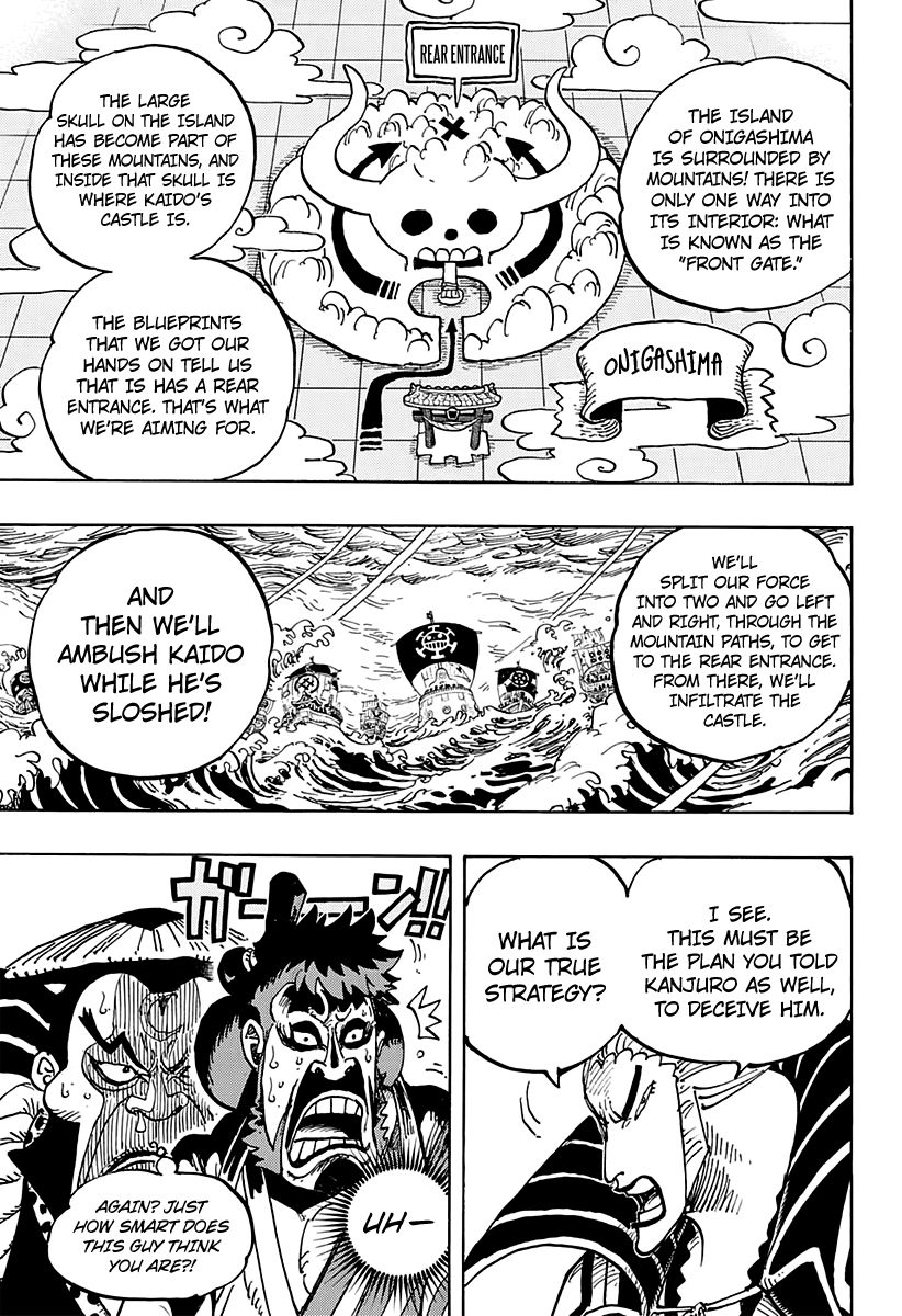 One Piece, Chapter 977 - This Party