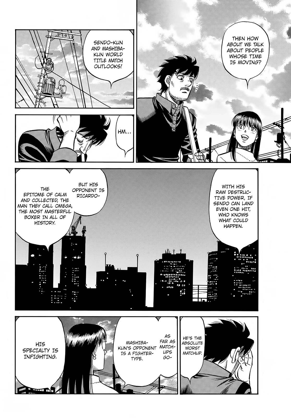 Hajime no Ippo, Chapter 1417 Only Me image 13