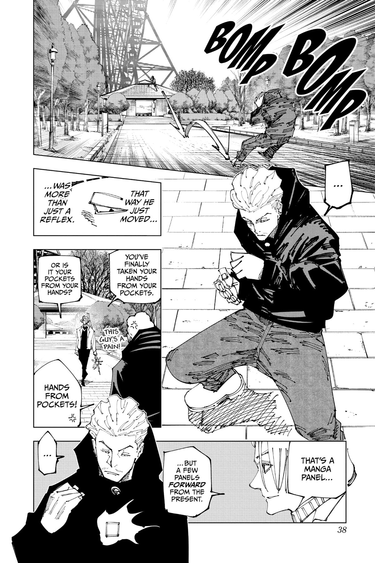 Jujutsu Kaisen, Chapter 182 image 08