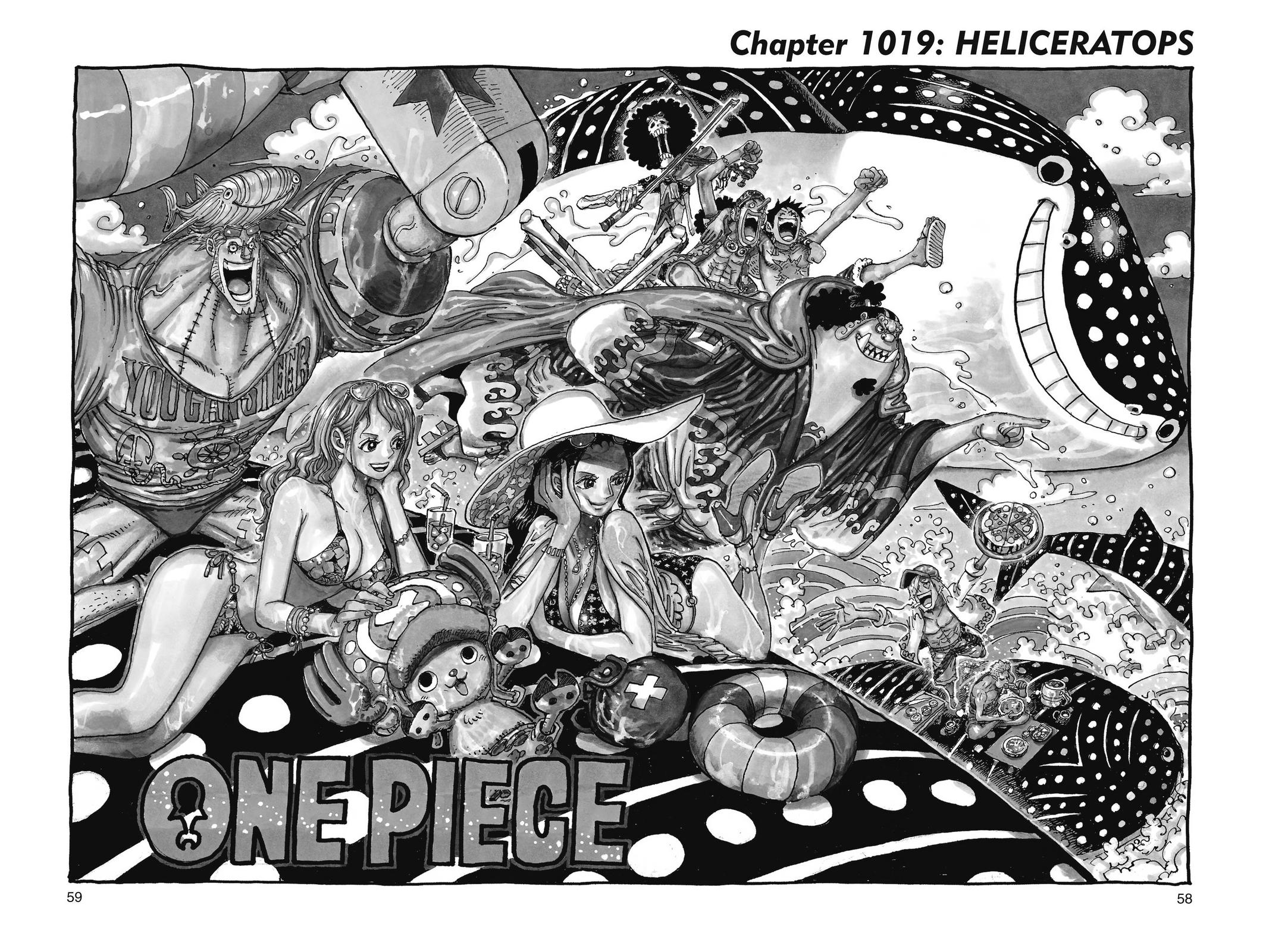 One Piece, Chapter 1019 image 01