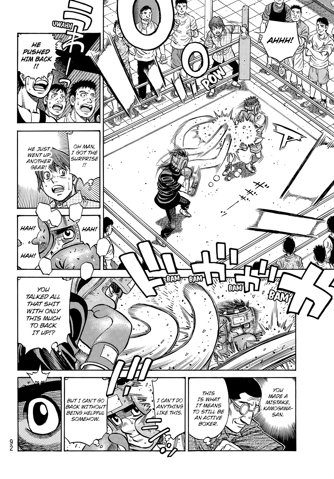 Hajime no Ippo, Chapter 1435 His Sparring Partner is a Southpaw image 08